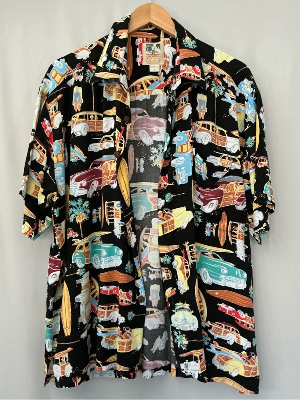 Kahala John Severson Men's Hawaiian Shirt Size L